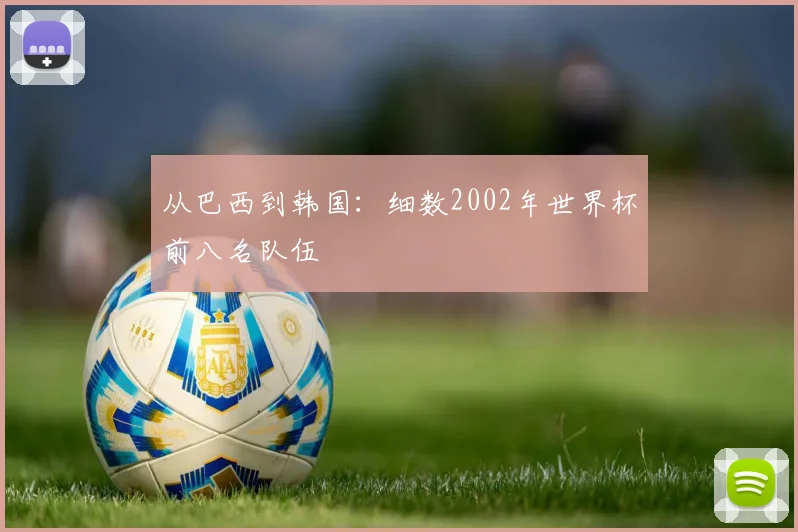 从巴西到韩国：细数2002年世界杯前八名队伍
